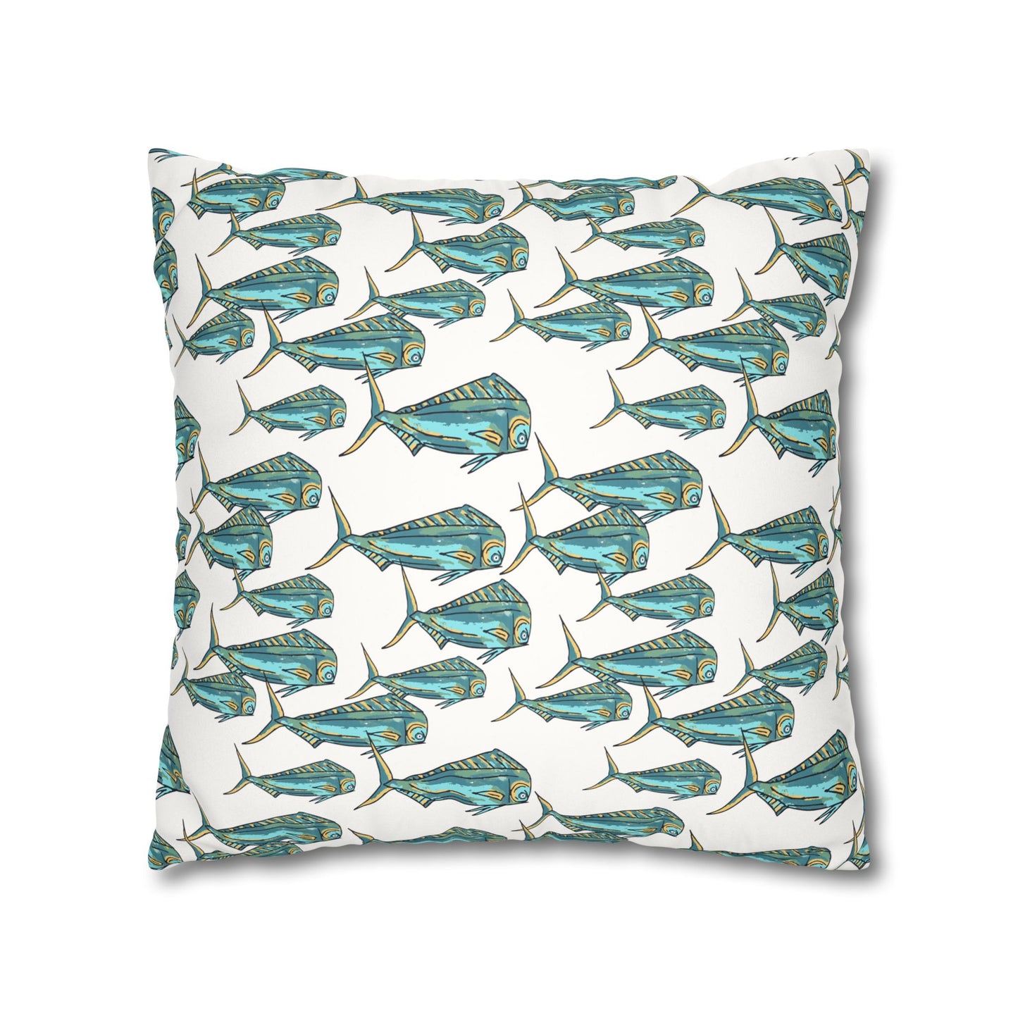 Mahi - Faux Suede Pillowcase - Perfect for Beach Lovers