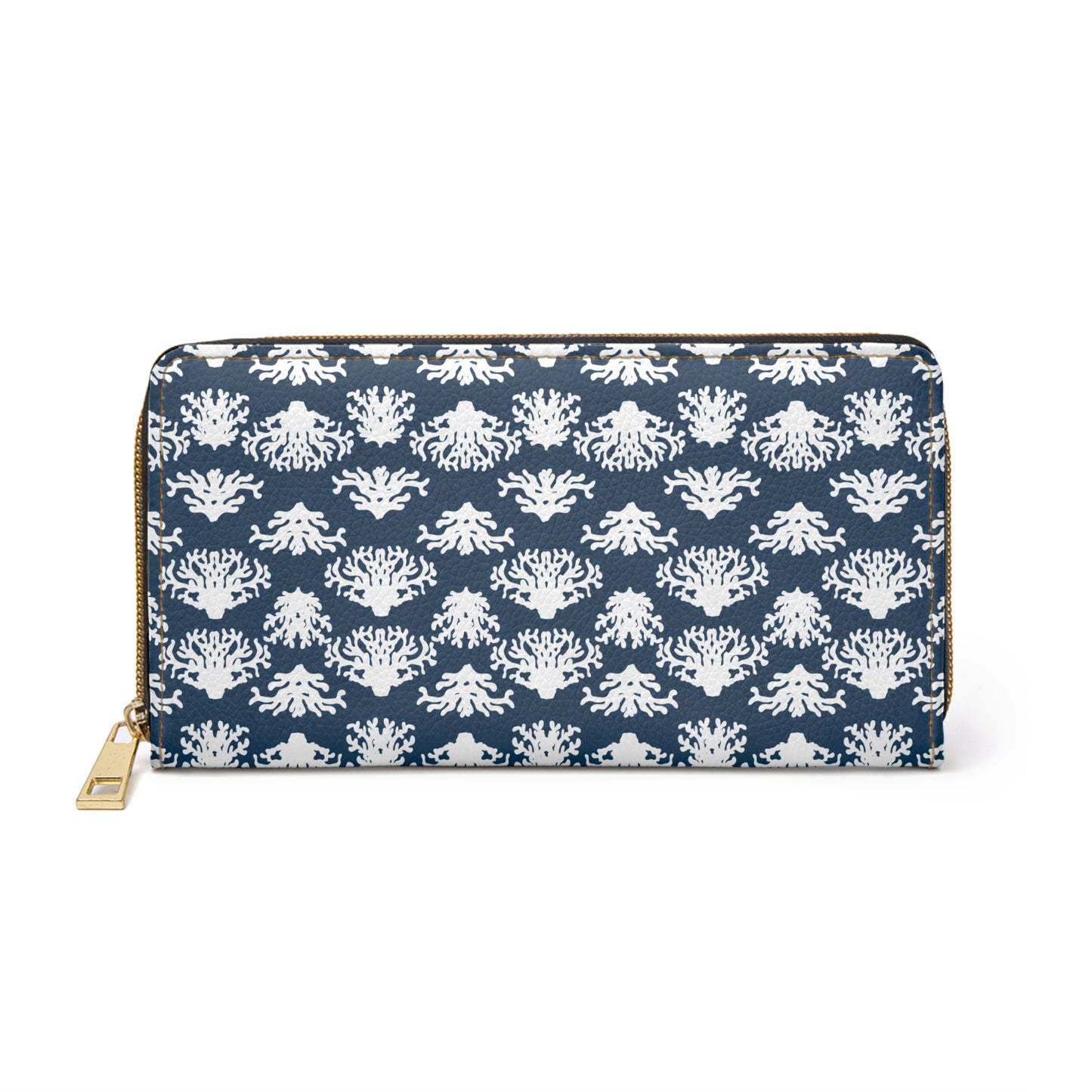 Coral Grand Blues Zipper Wallet