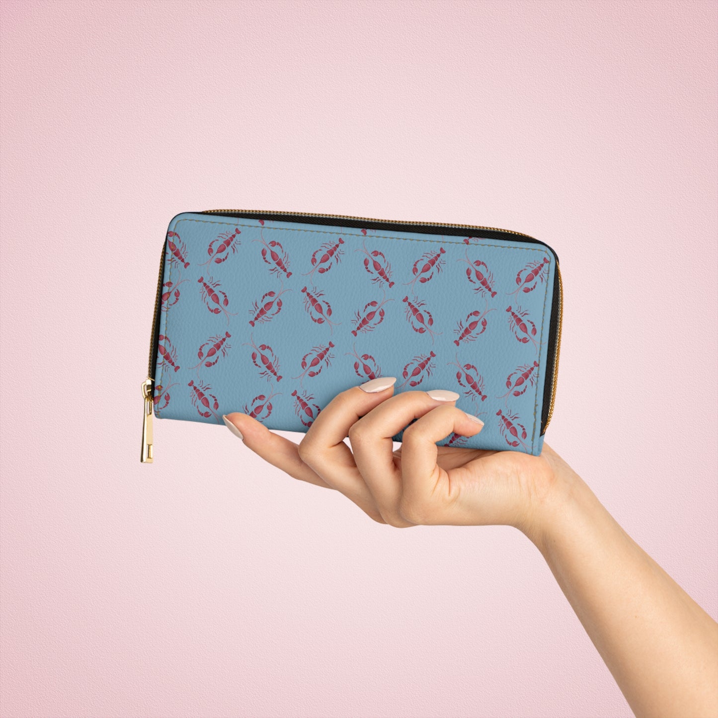 Lobster Zipper Wallet