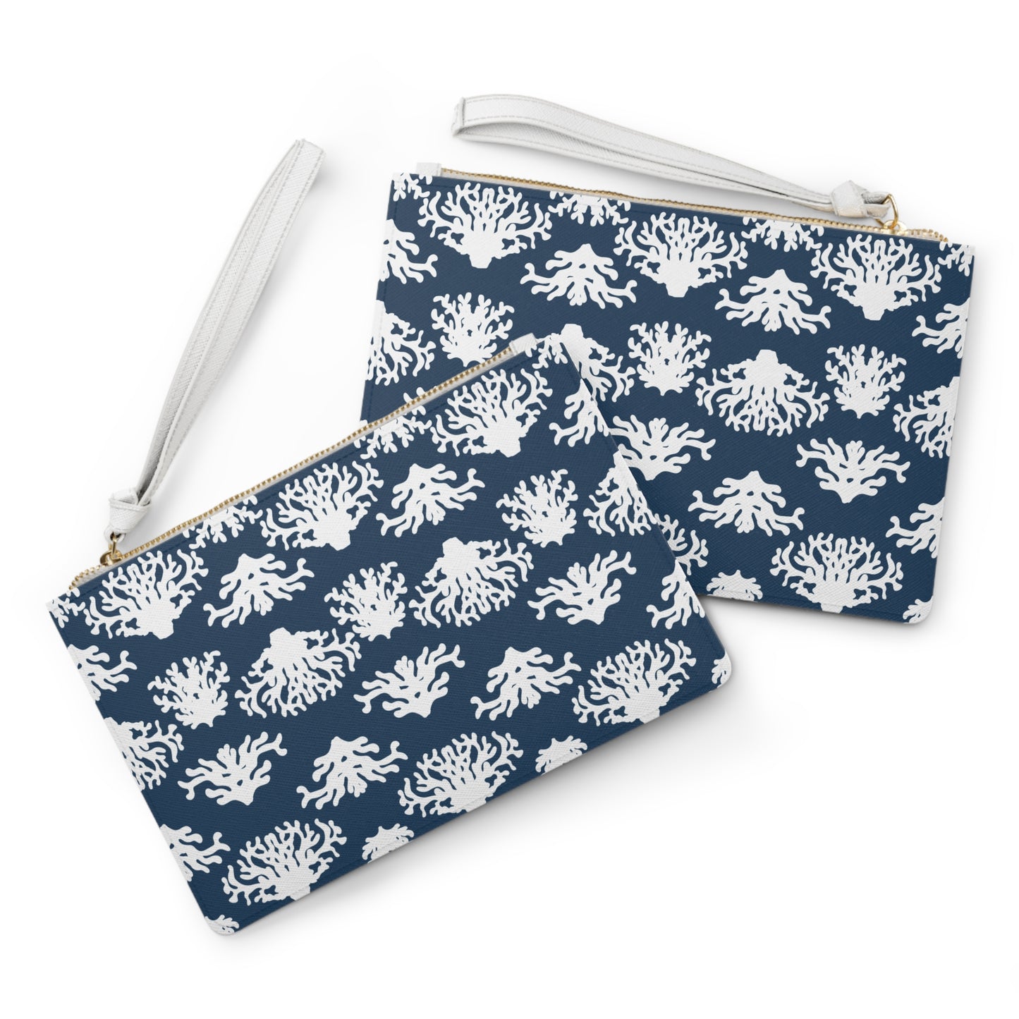 Coral Grand Blues Clutch Bag