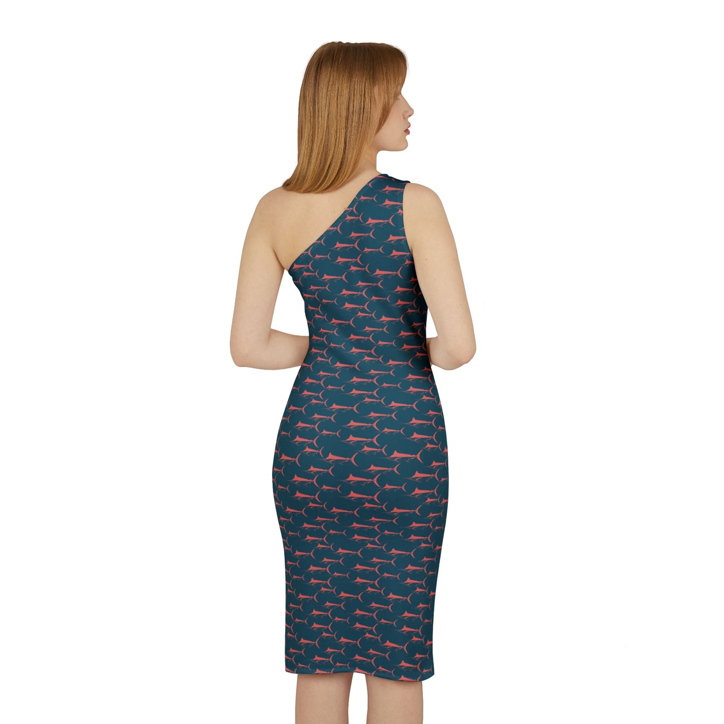 Marlin Elegant One-Shoulder Dress
