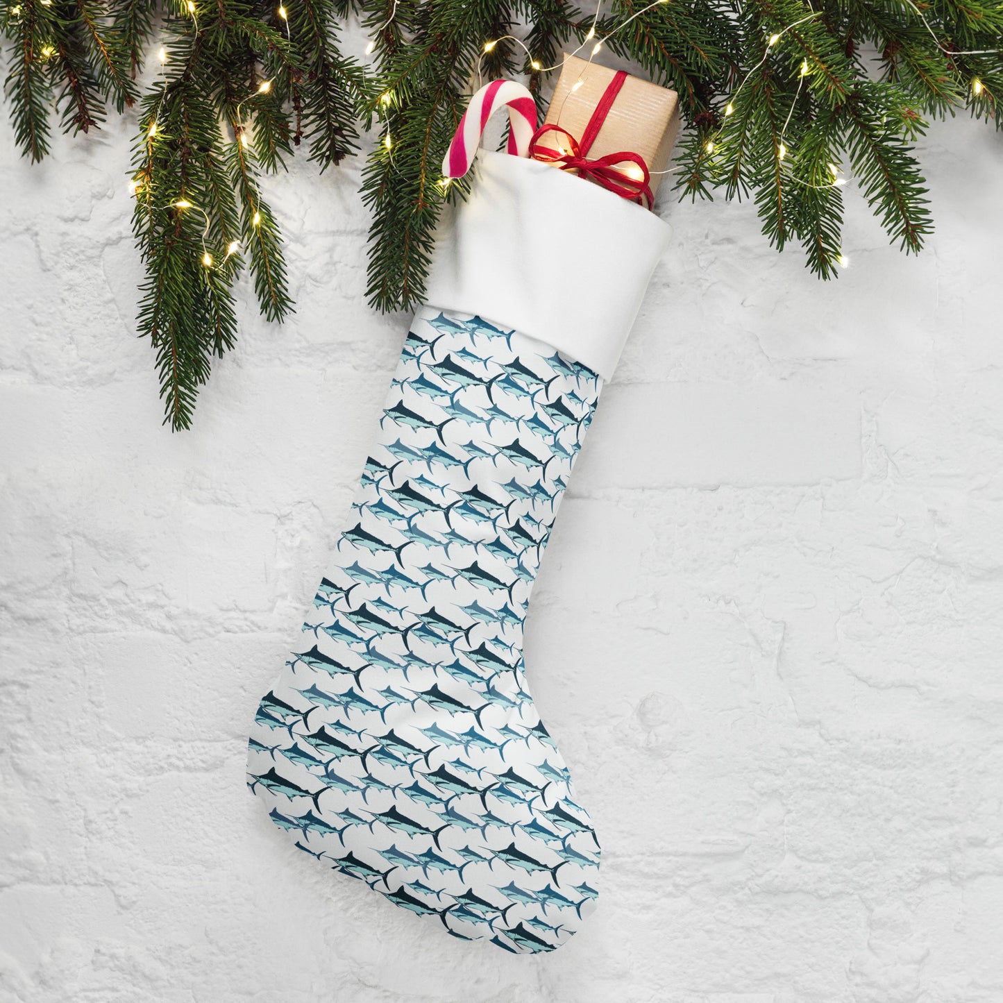 Marlin Christmas stocking