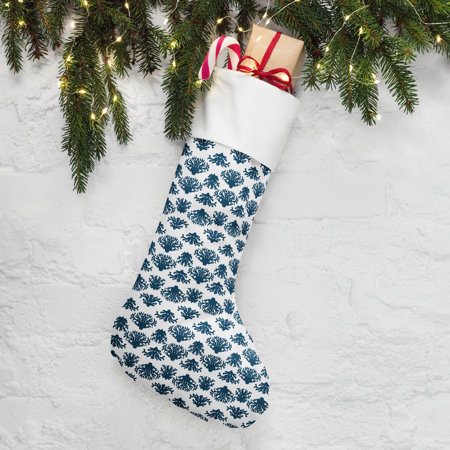 Coral Reef Christmas stocking