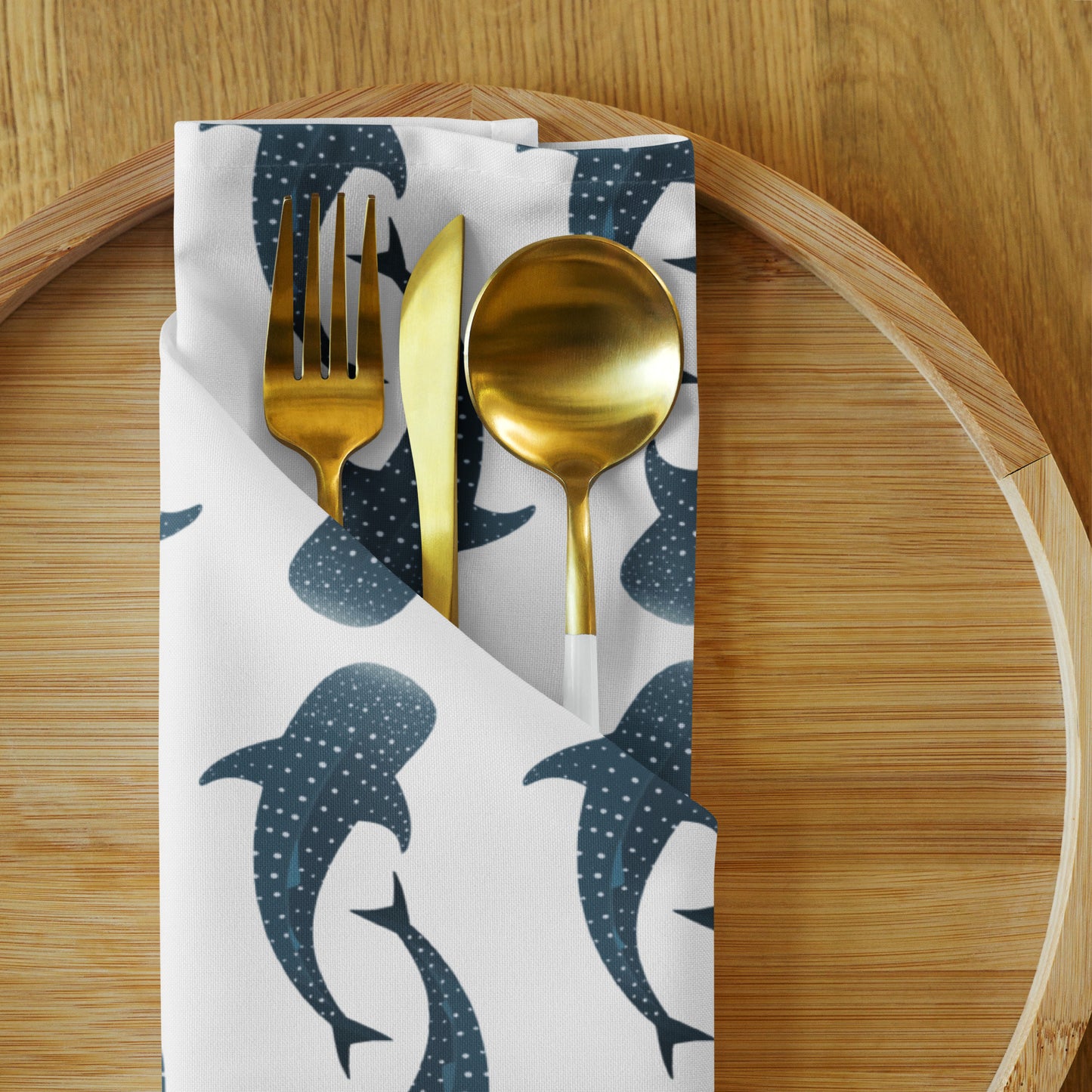 Whale Shark Cloth napkin set