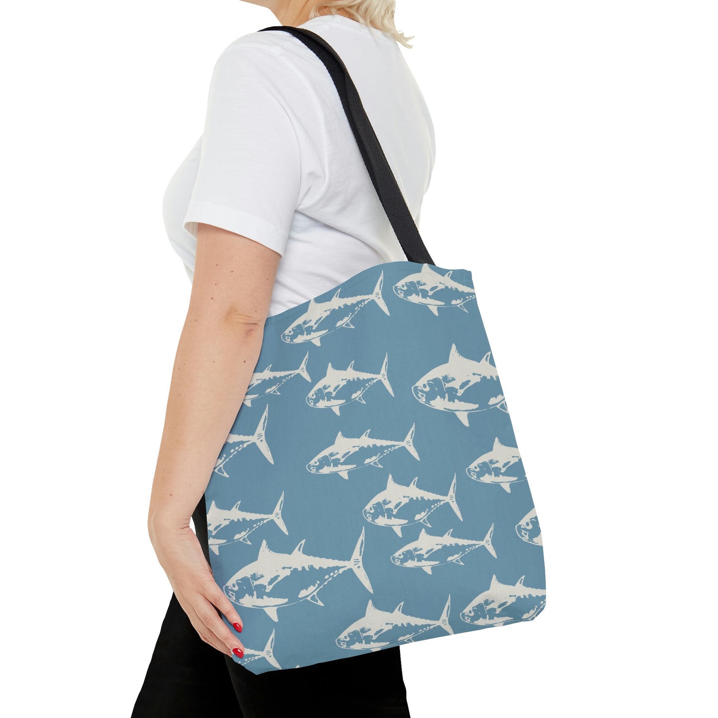 Black Fin Tuna Tote Bag