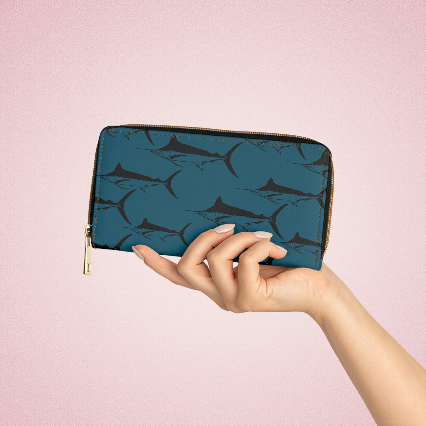 Marlin Zipper Wallet
