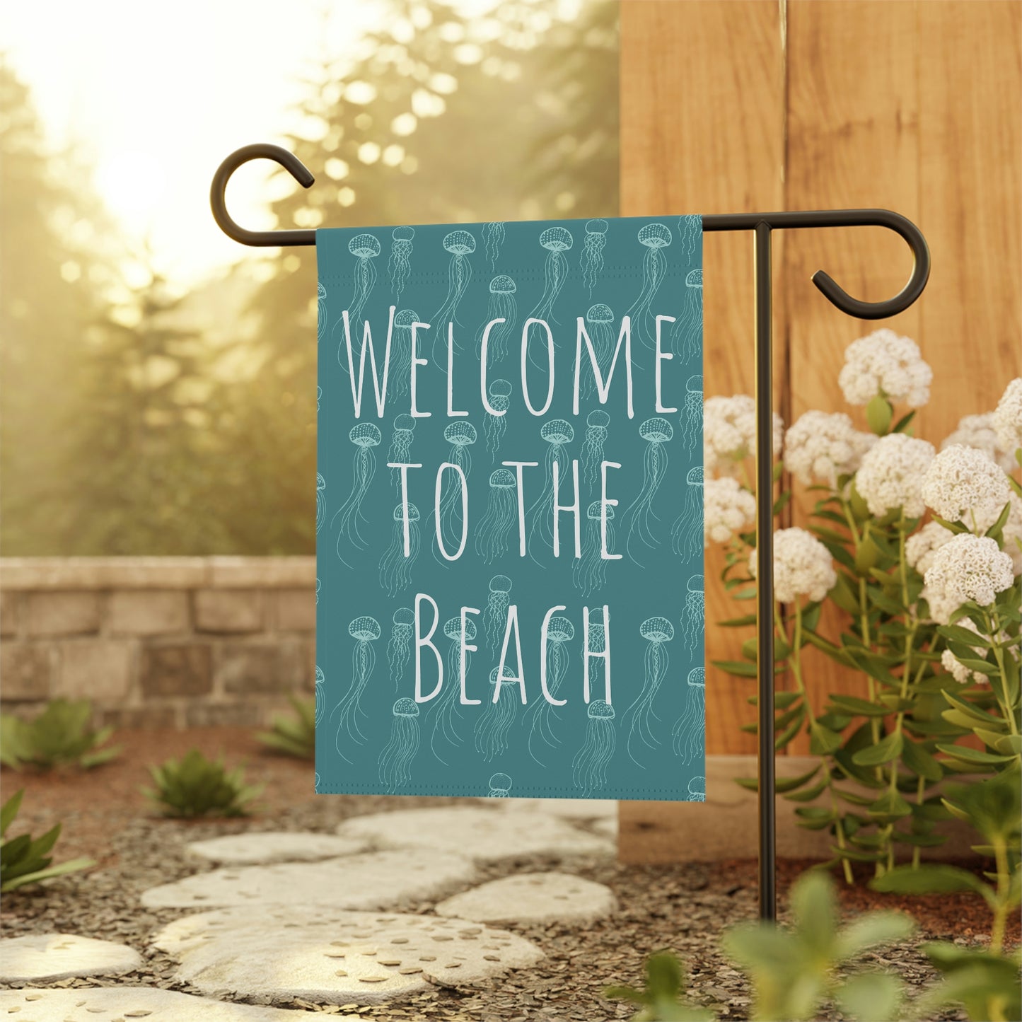 Jellyfish Garden & House Banner