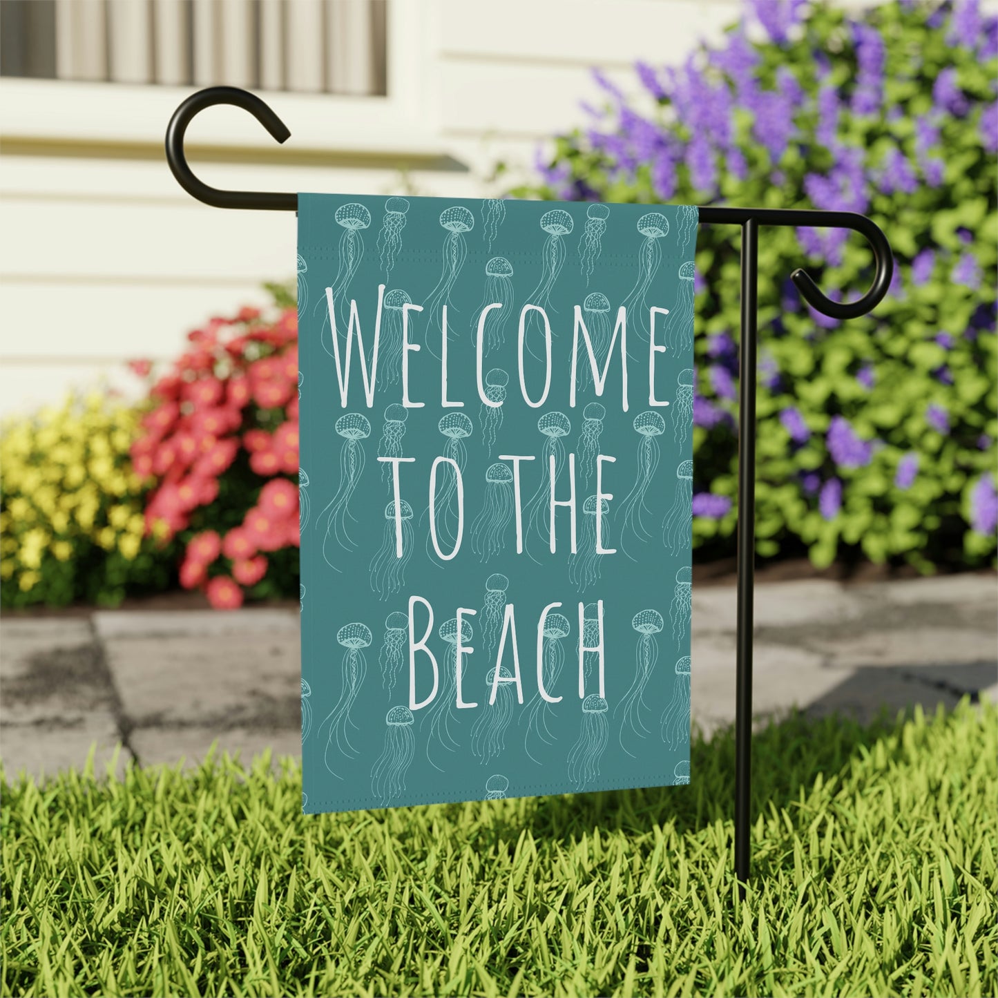 Jellyfish Garden & House Banner