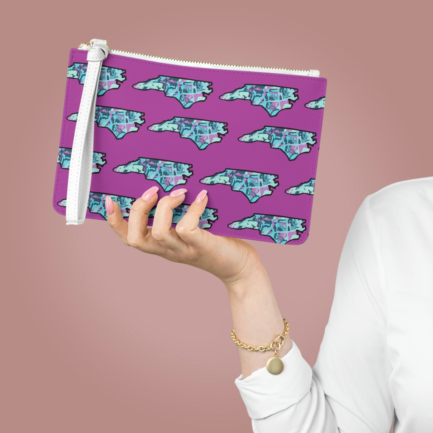 North Carolina Clutch Bag