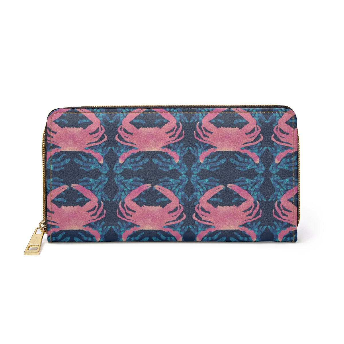 Crab Zipper Wallet