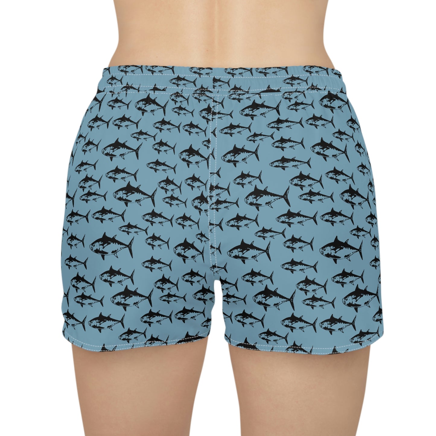Black Fin Women's Casual Shorts Running