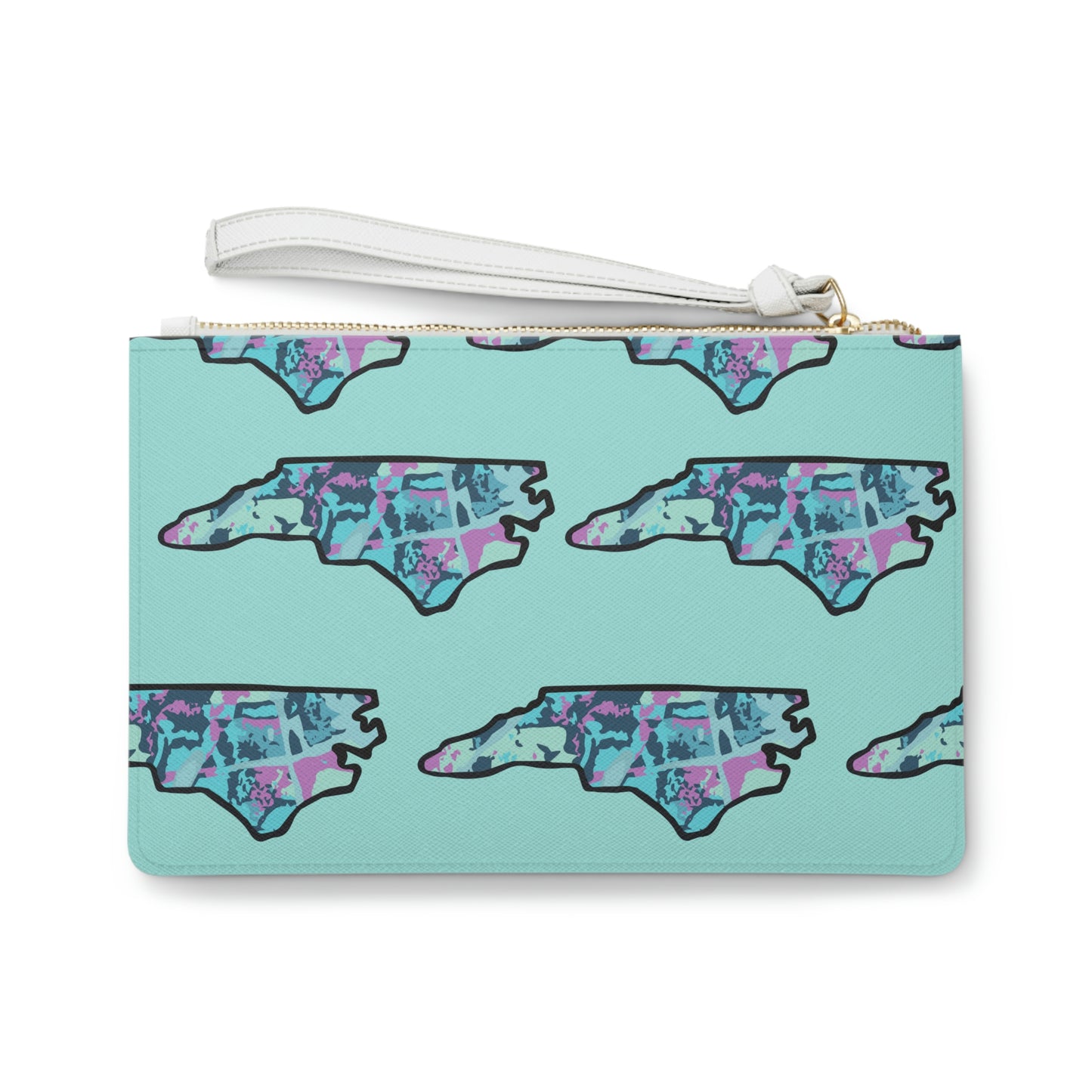 North Carolina Love Clutch Bag