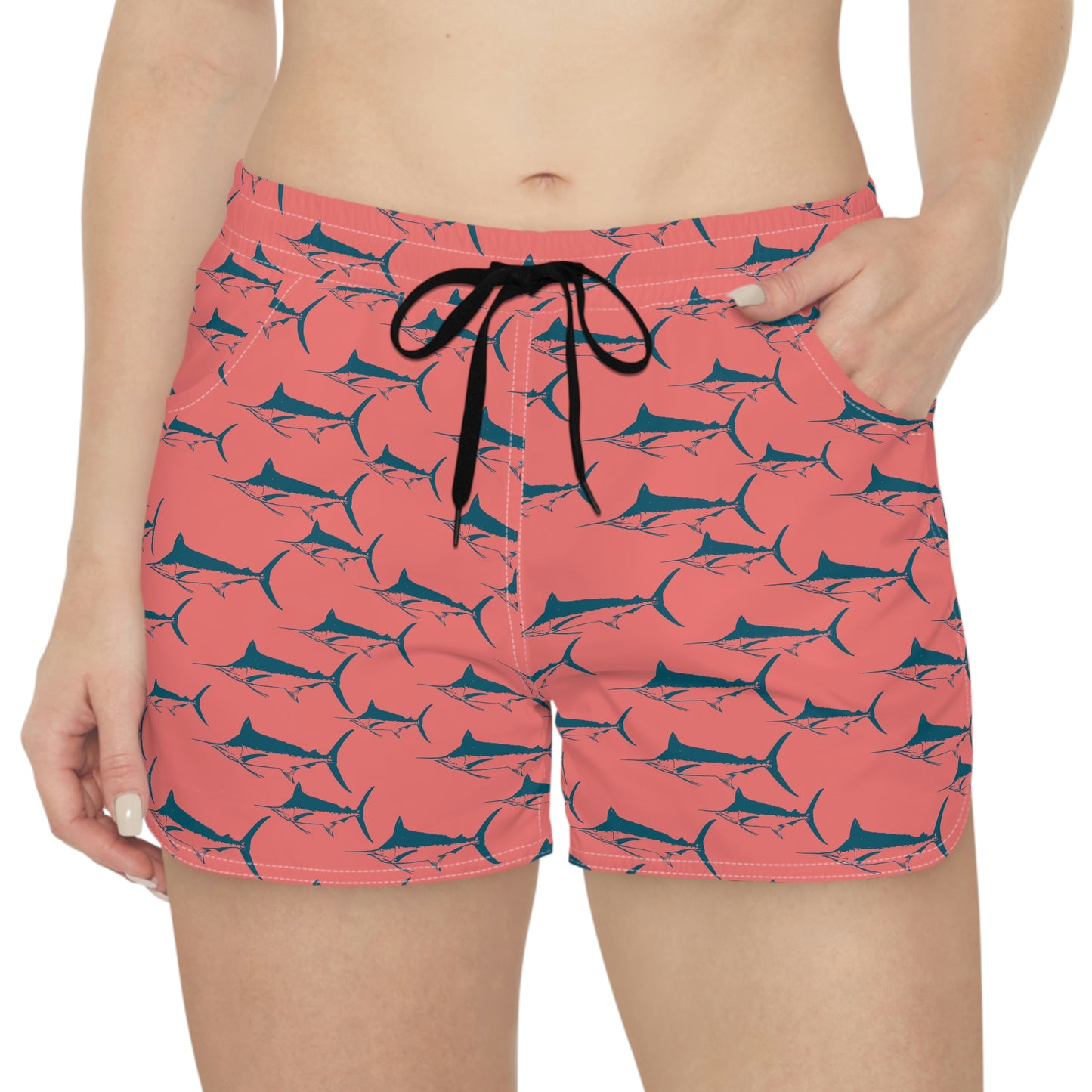 Marlin Women's Casual Shorts Running Mahi