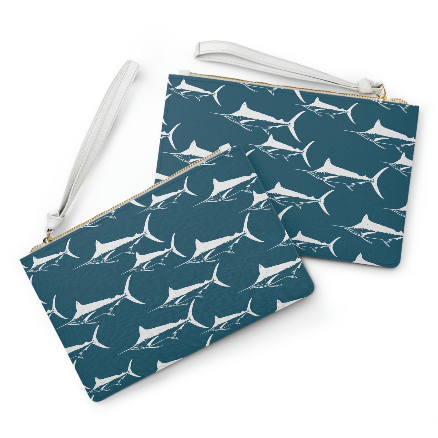Blue Marlin Clutch Bag