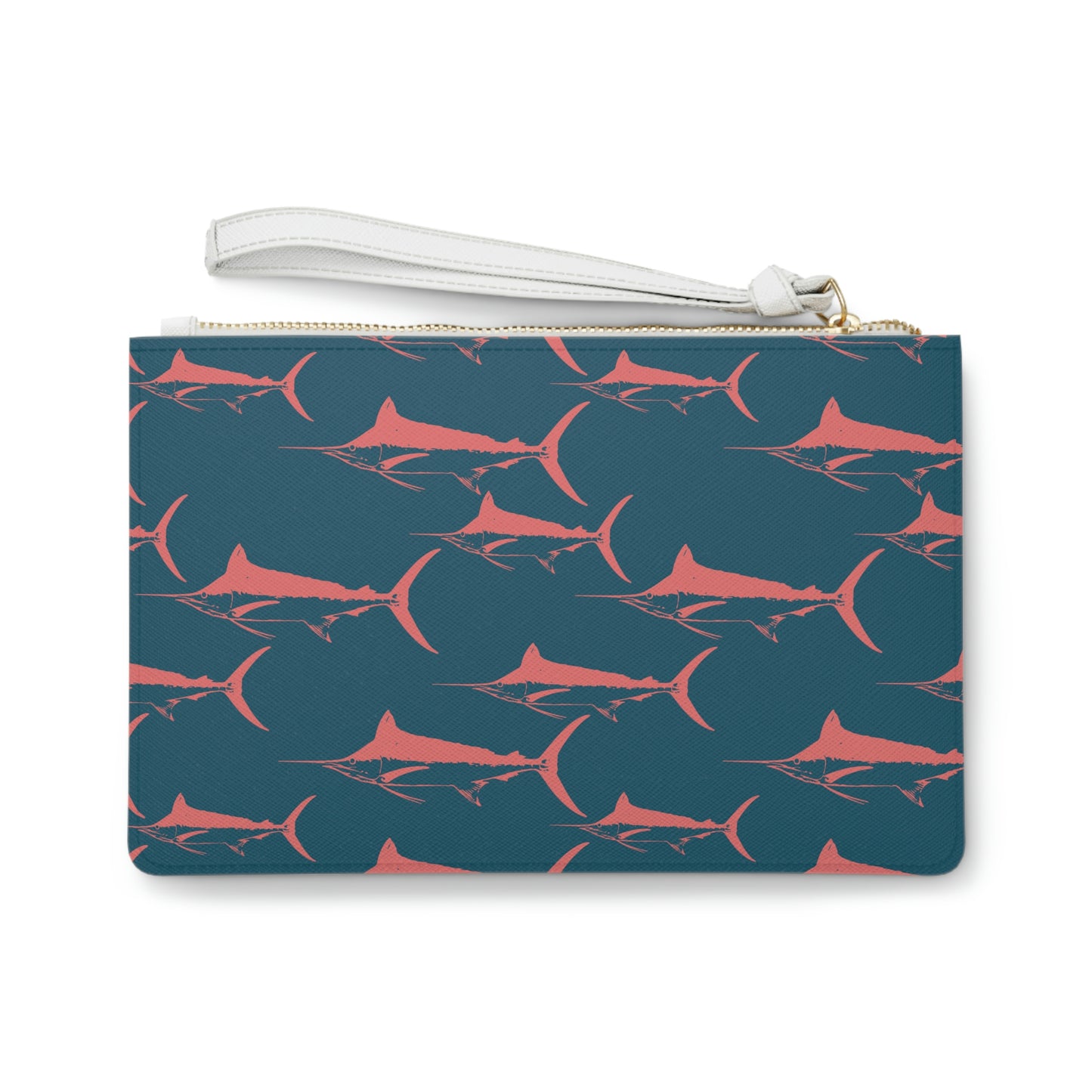 Blue Marlin Clutch Bag
