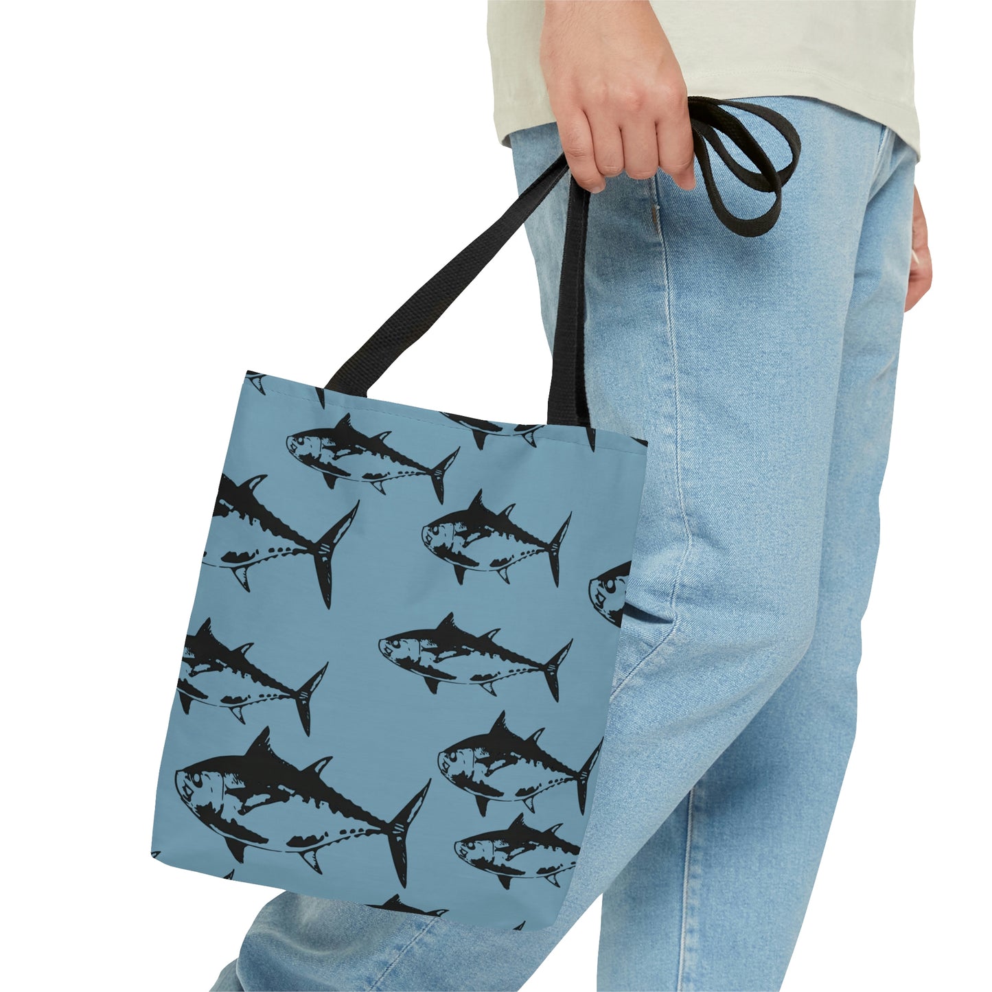 Black Fin Tuna Tote Bag