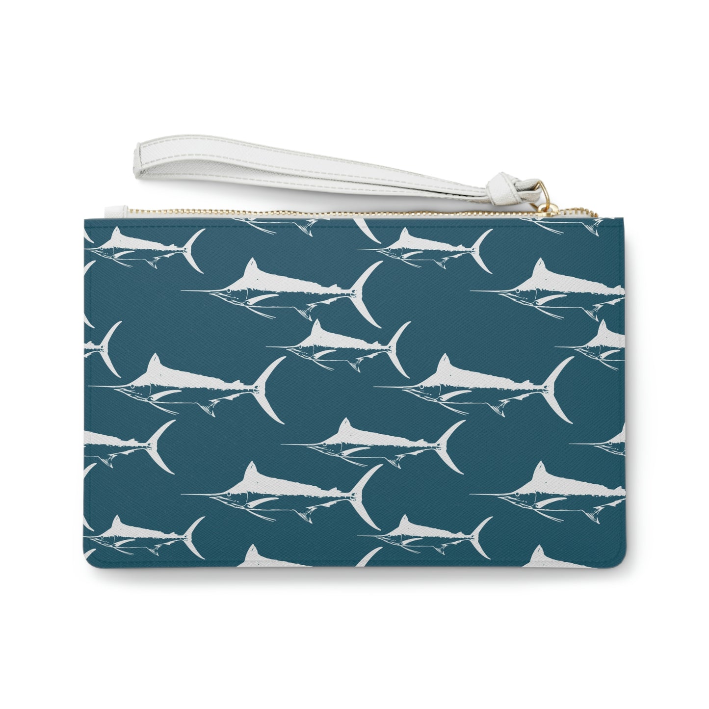 Blue Marlin Clutch Bag
