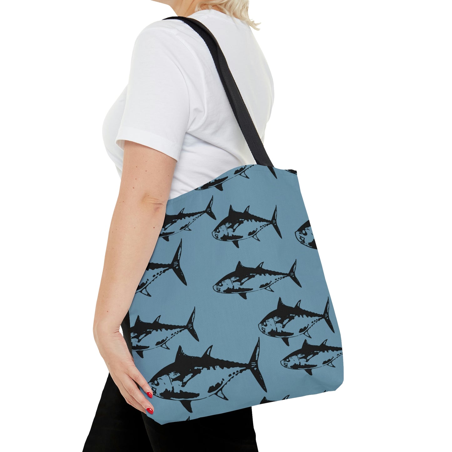 Black Fin Tuna Tote Bag