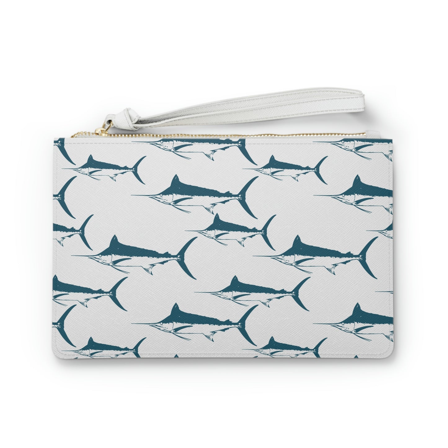 Blue Marlin Clutch Bag