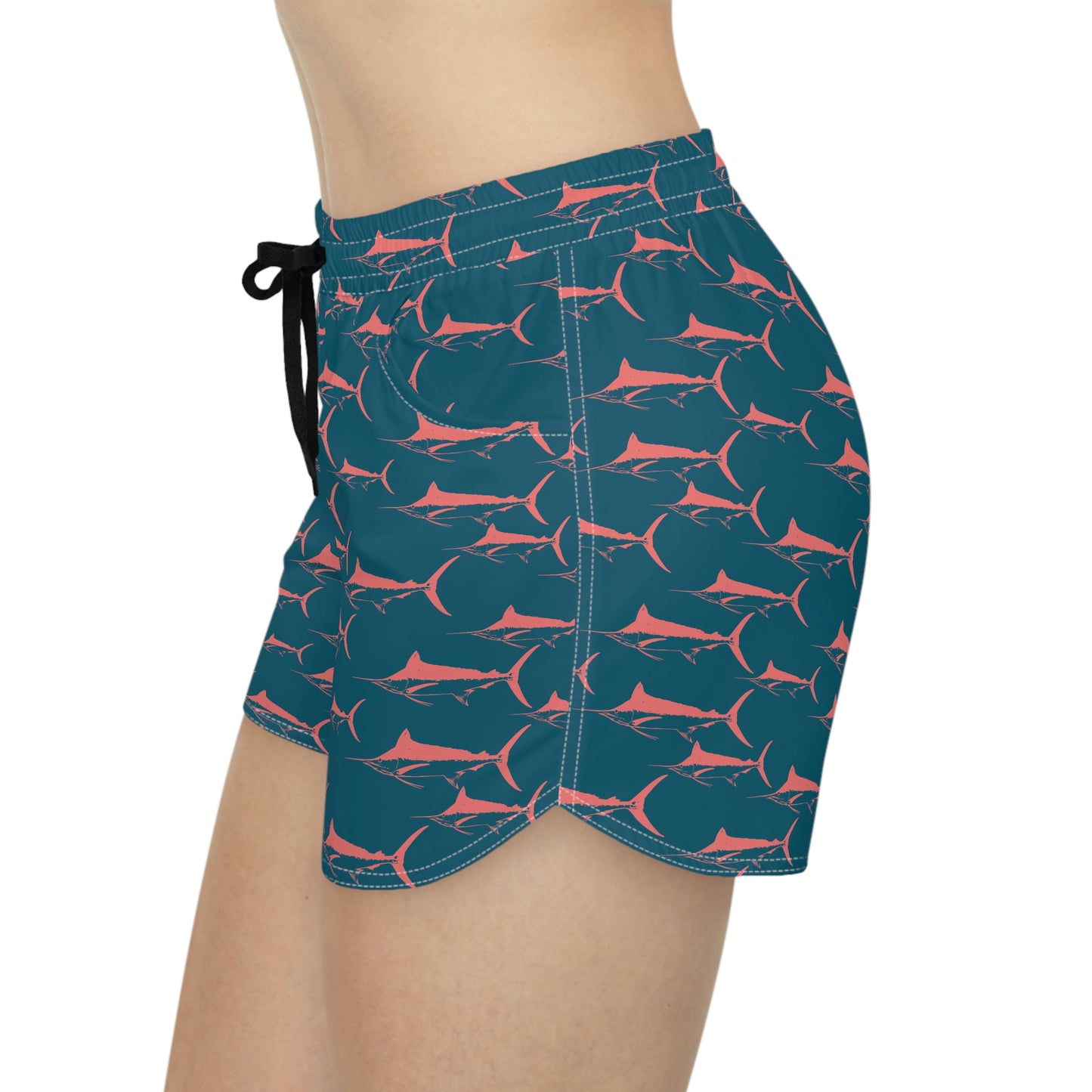 Marlin Women's Casual Shorts Running Mahi