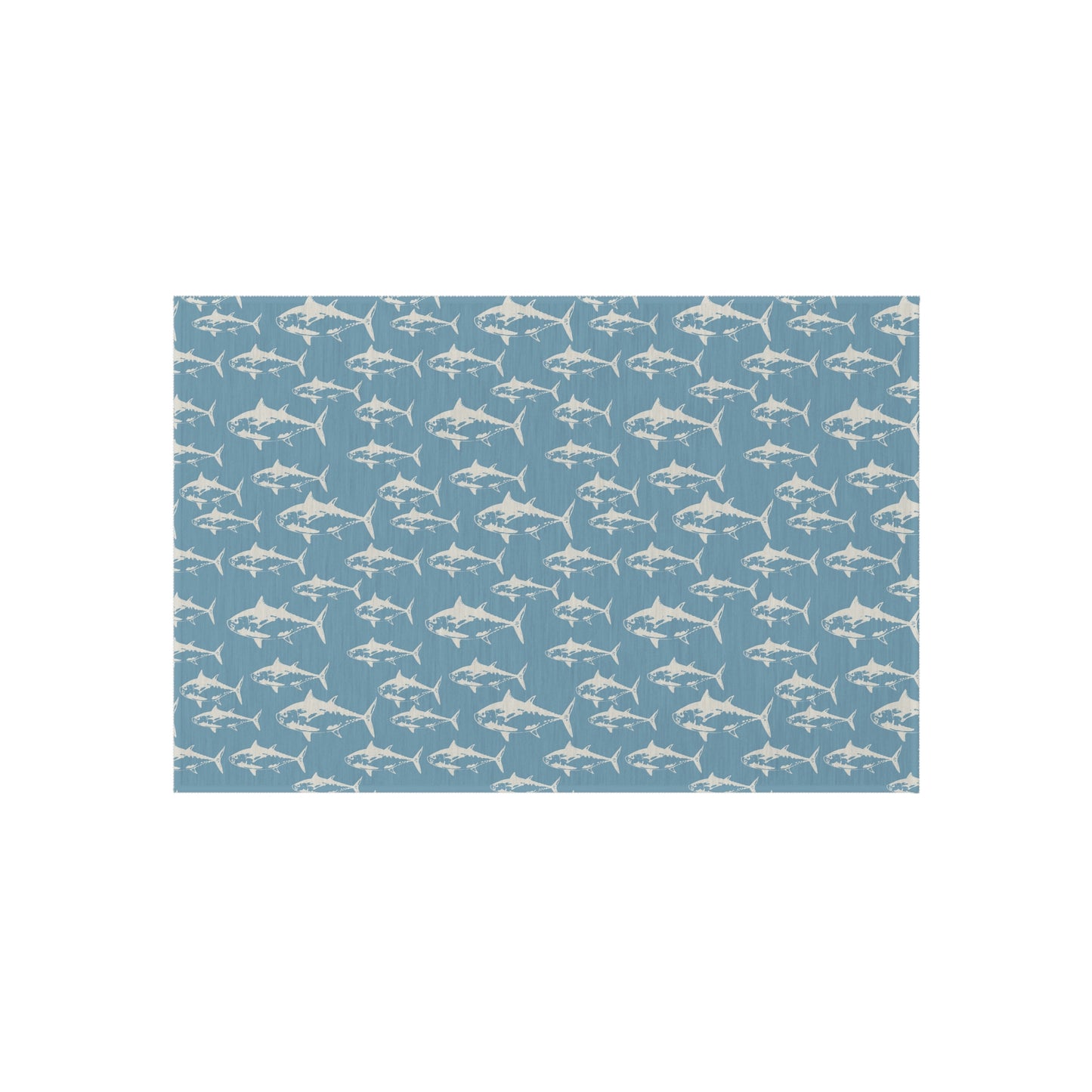 Black Fin Outdoor Rug
