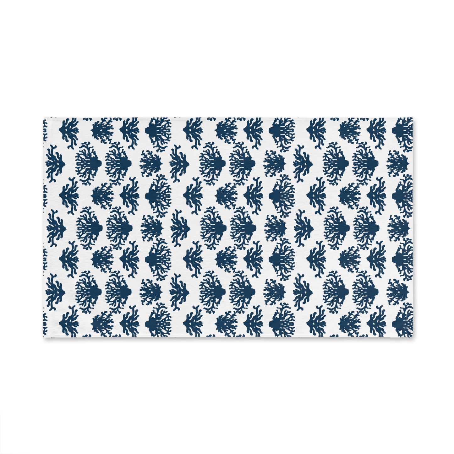 Coral Blues Hand Towel