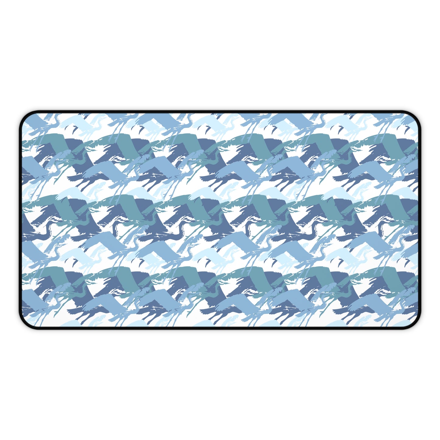 Heron in Flight Design Desk Mat - Perfect for Home and Office