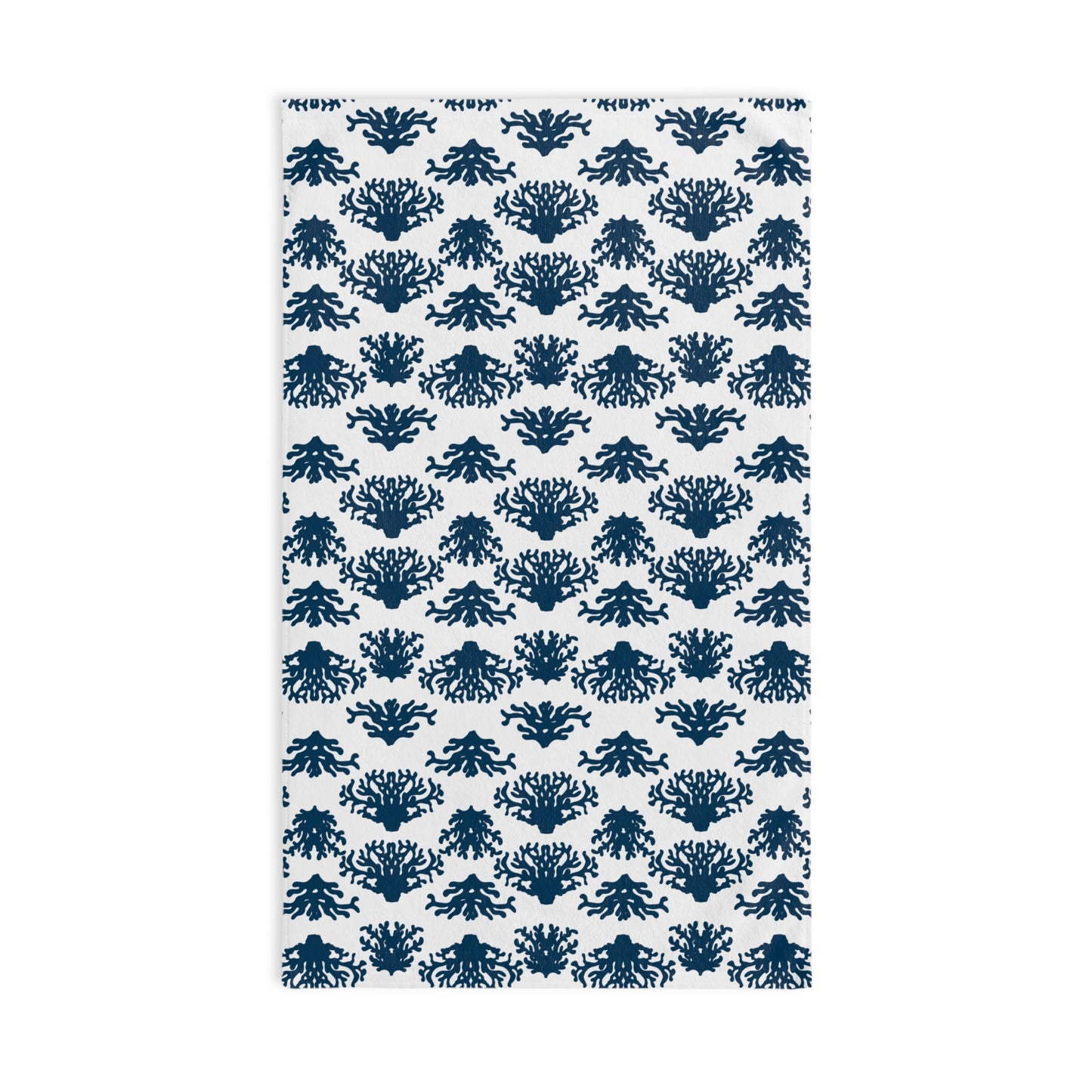 Coral Blues Hand Towel