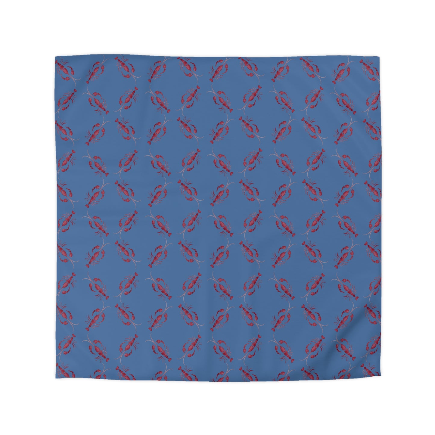 Lobster Microfiber Duvet Cover