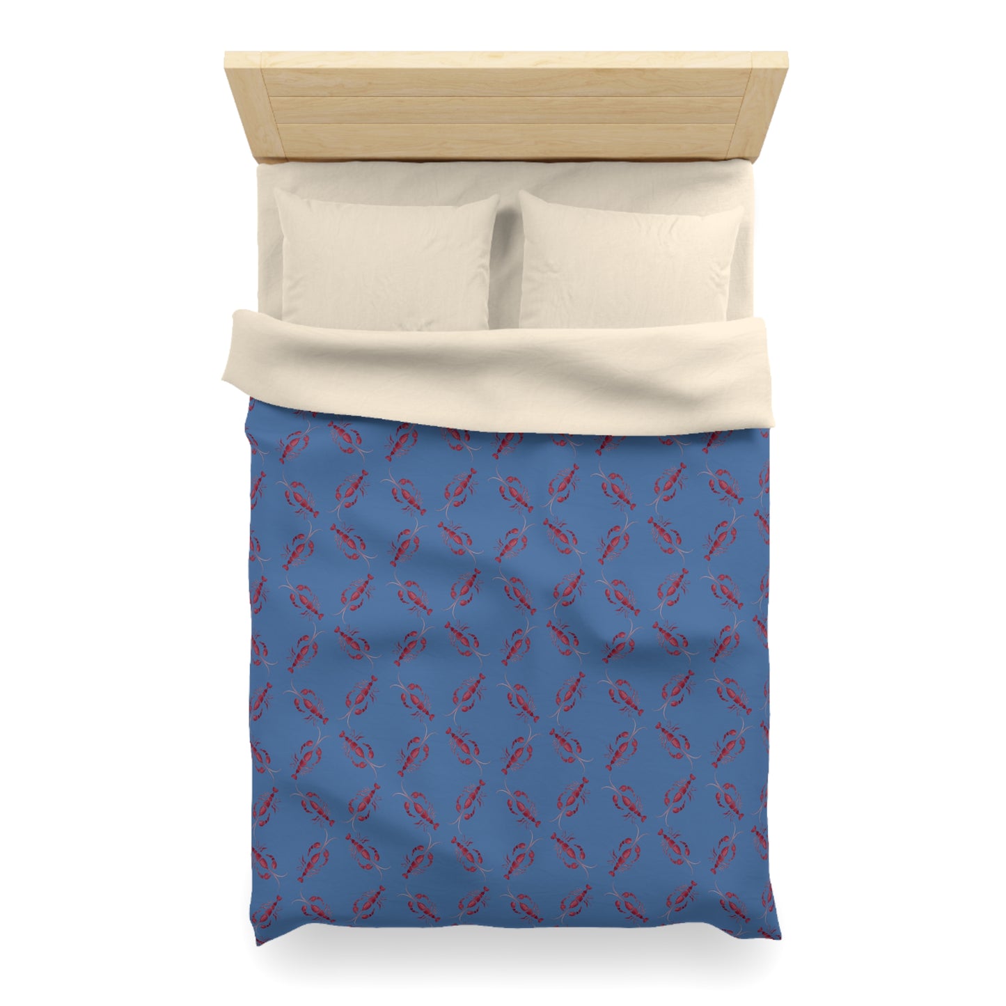 Lobster Microfiber Duvet Cover