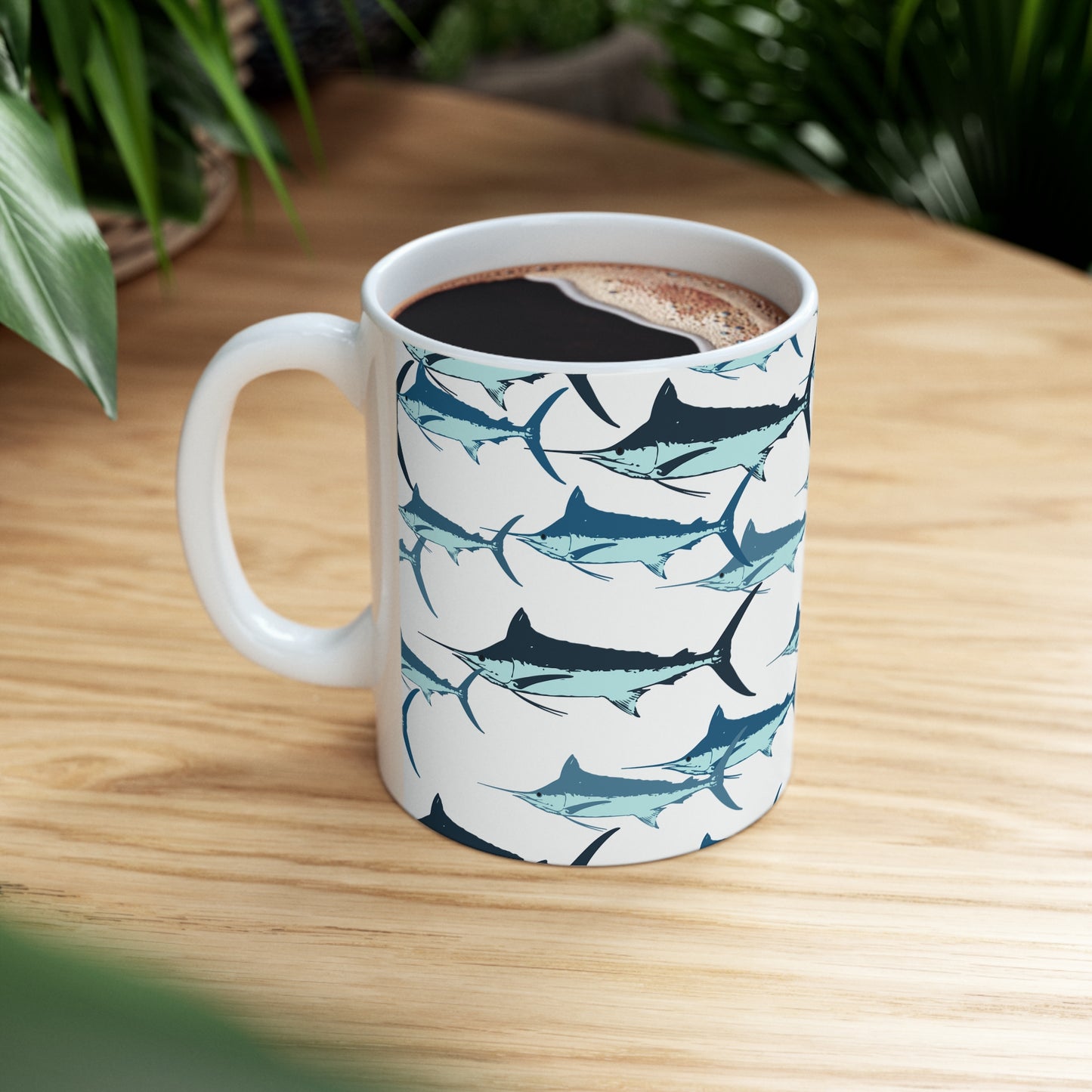 Marlin Ceramic Mug 11oz