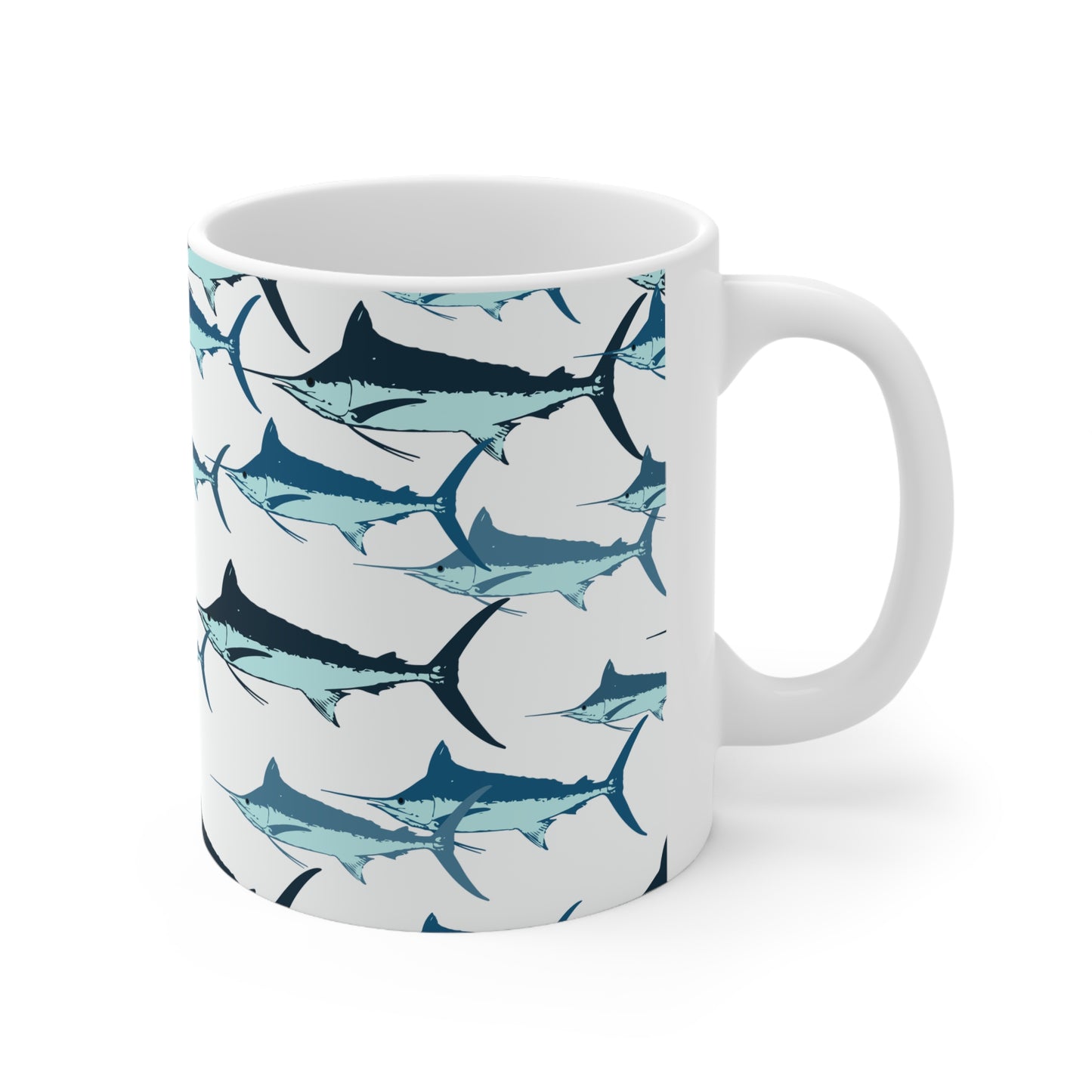 Marlin Ceramic Mug 11oz