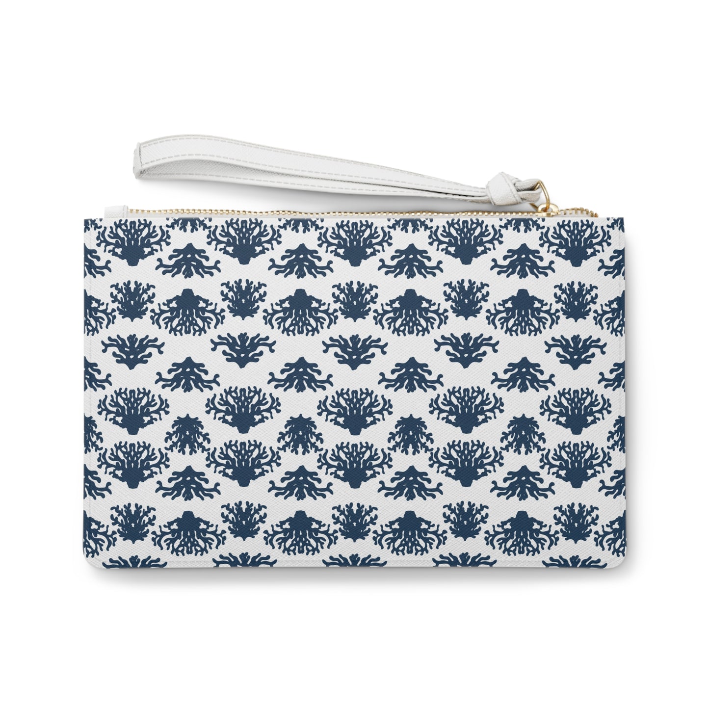 Coral Blues Clutch Bag