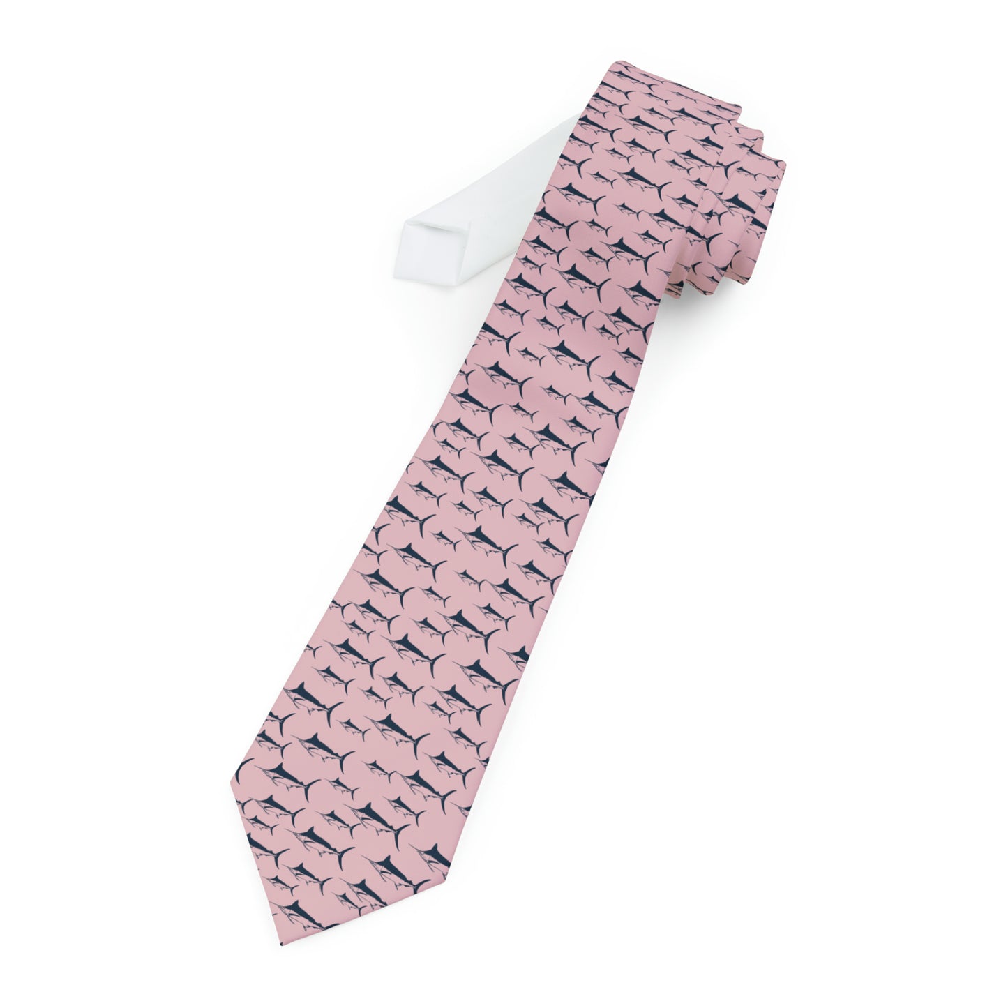 Marlin Necktie (Pink & Blue)