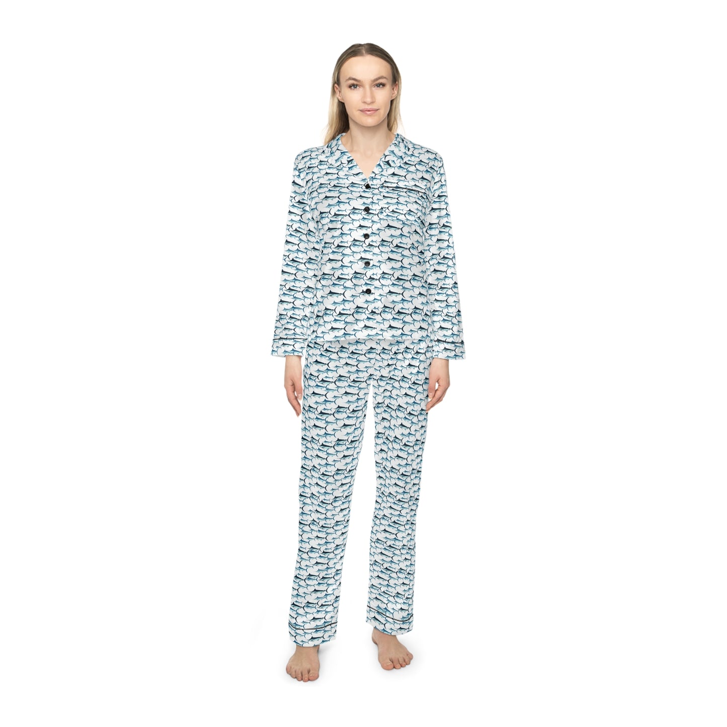 Marlin Women's Satin Pajamas
