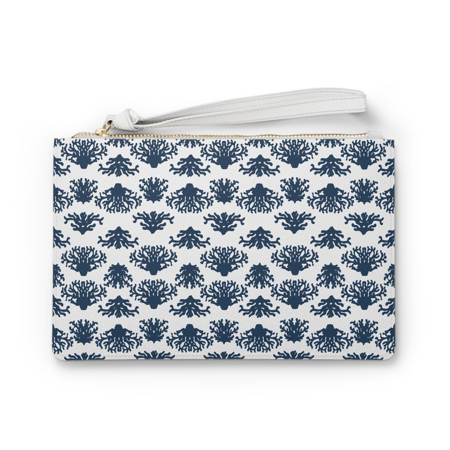Coral Blues Clutch Bag