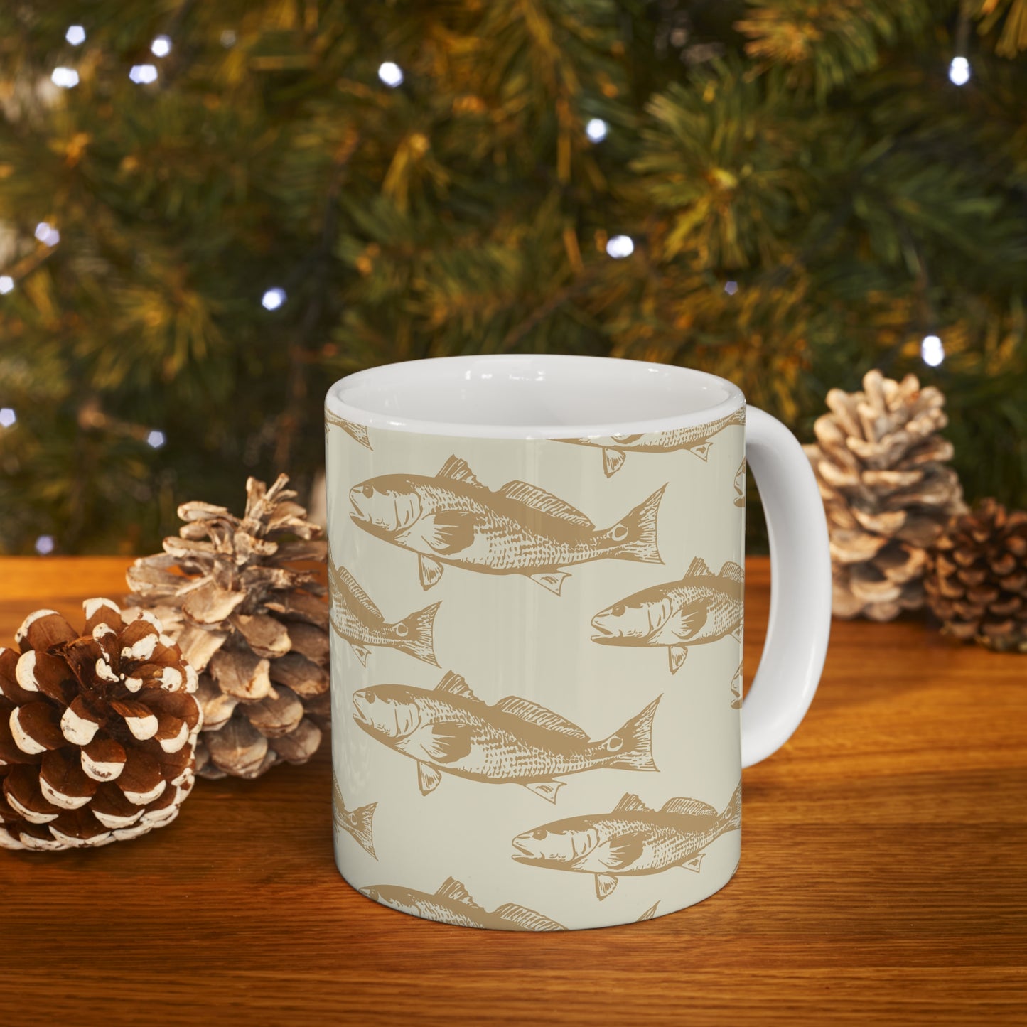 Red Drum Ceramic Mug 11oz