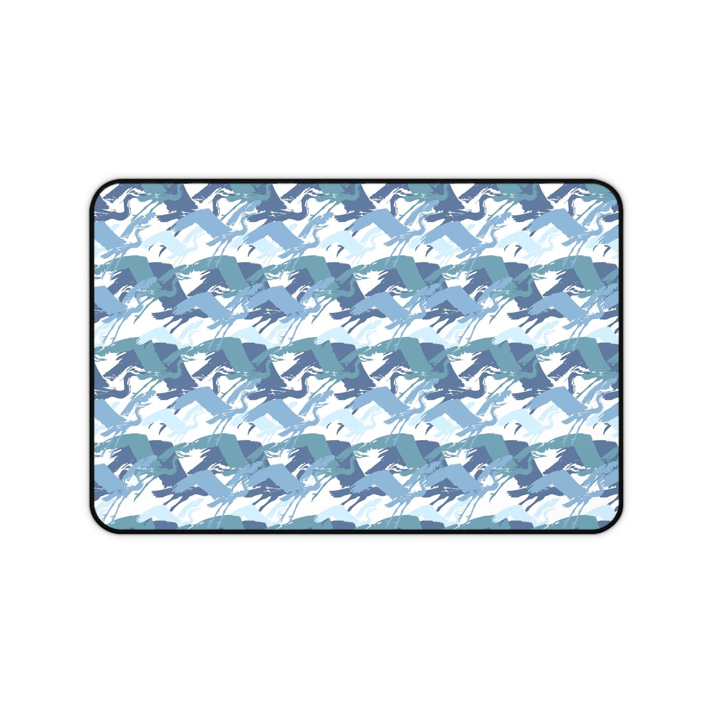 Heron in Flight Design Desk Mat - Perfect for Home and Office
