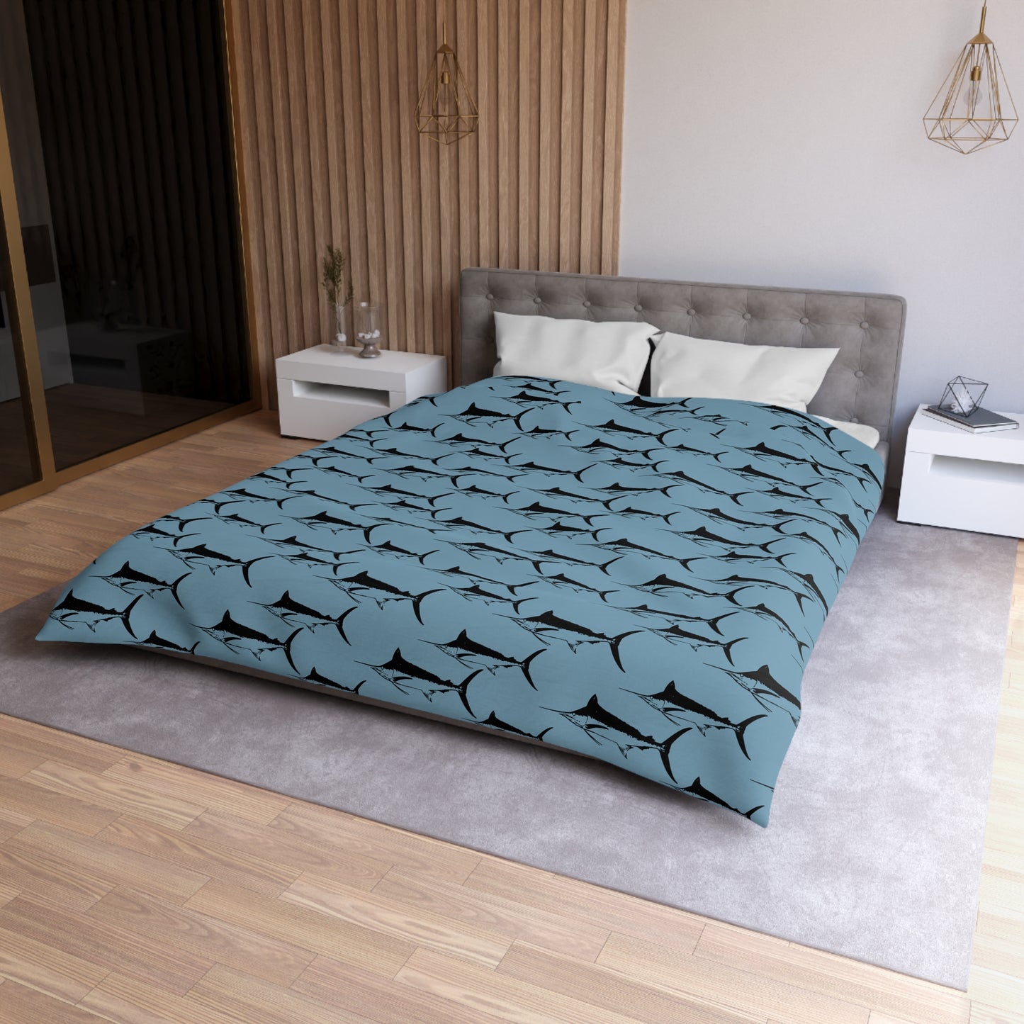 Marlin Microfiber Duvet Cover