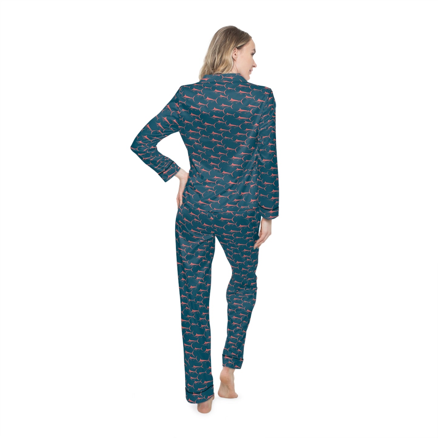 Marlin Women's Satin Pajamas