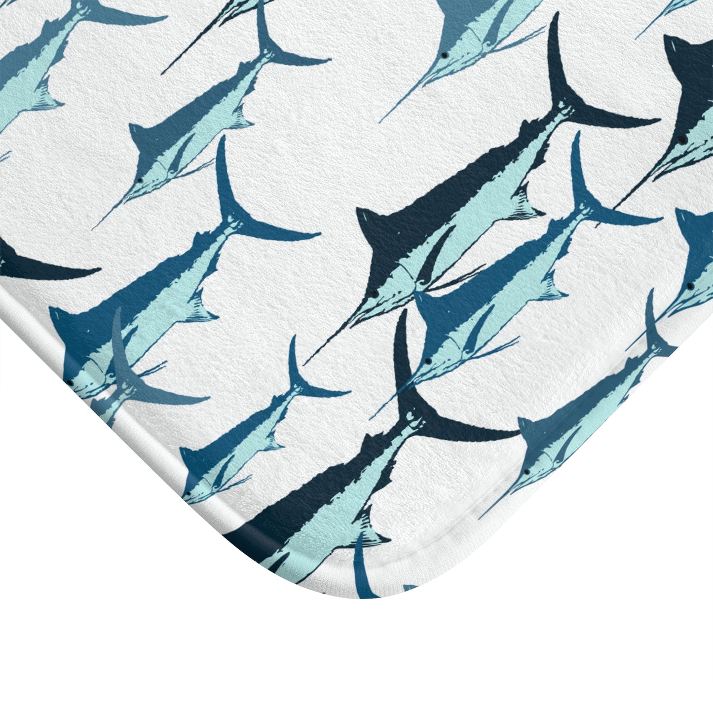 Blue Marlin Bath Mat