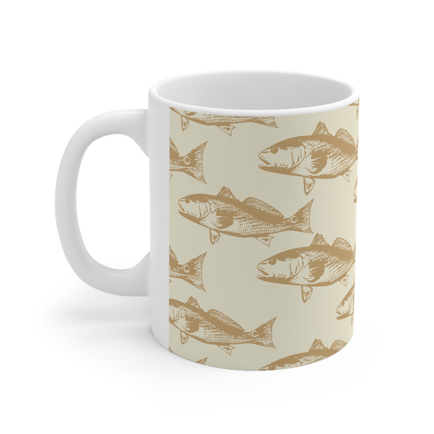 Red Drum Ceramic Mug 11oz