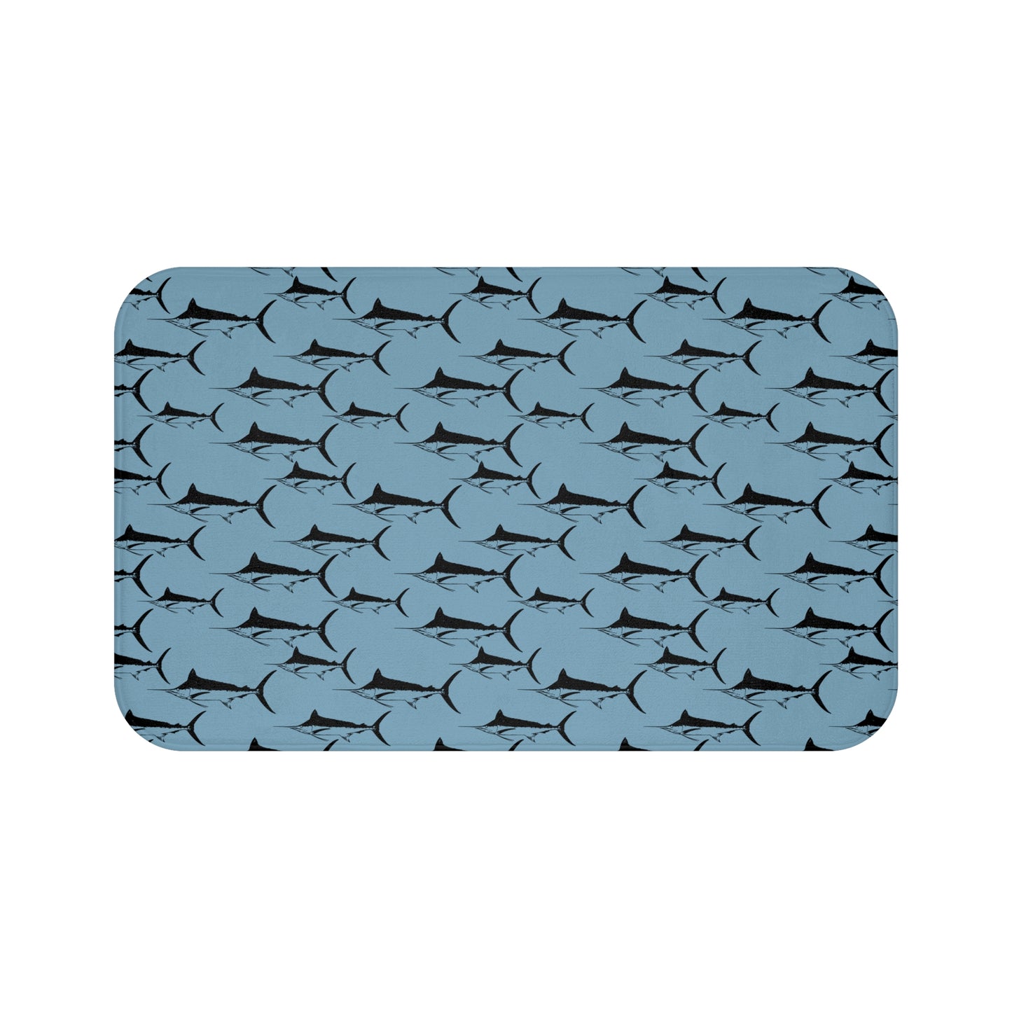 Blue Marlin Bath Mat