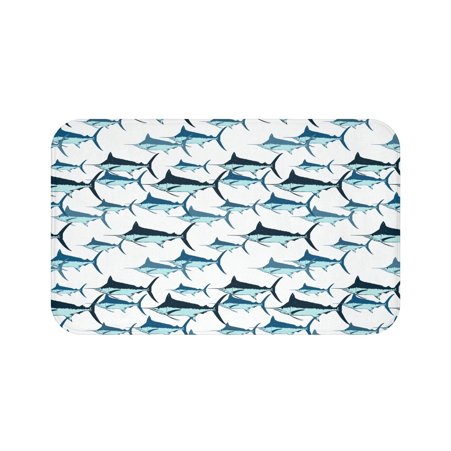 Blue Marlin Bath Mat