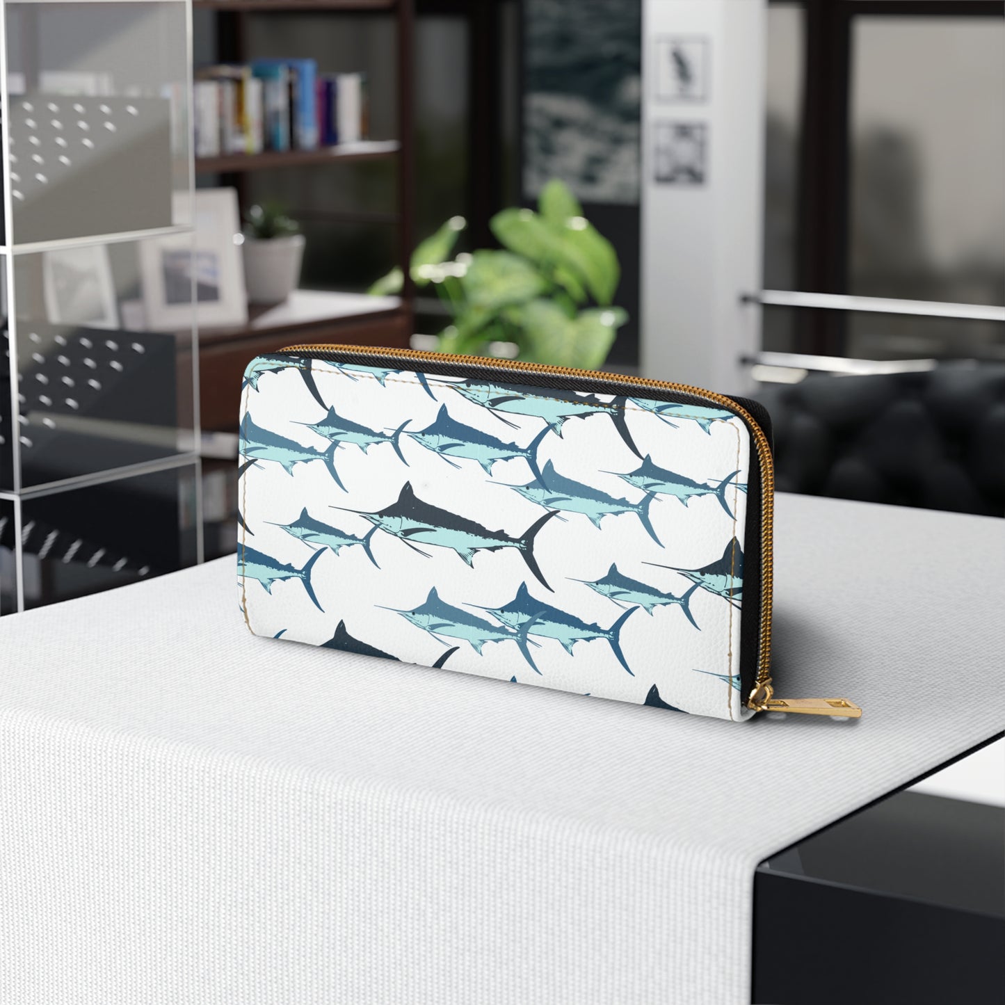 Marlin Zipper Wallet