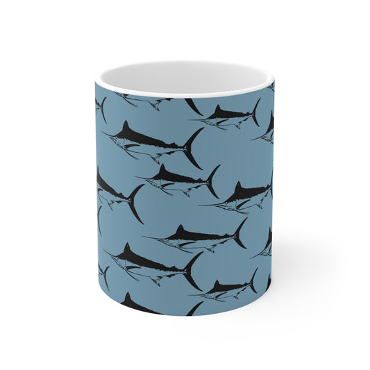 Marlin Ceramic Mug 11oz