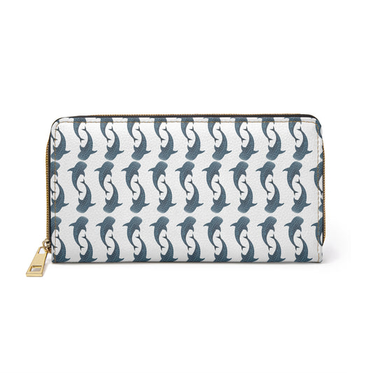 Whale Shark Zipper Wallet