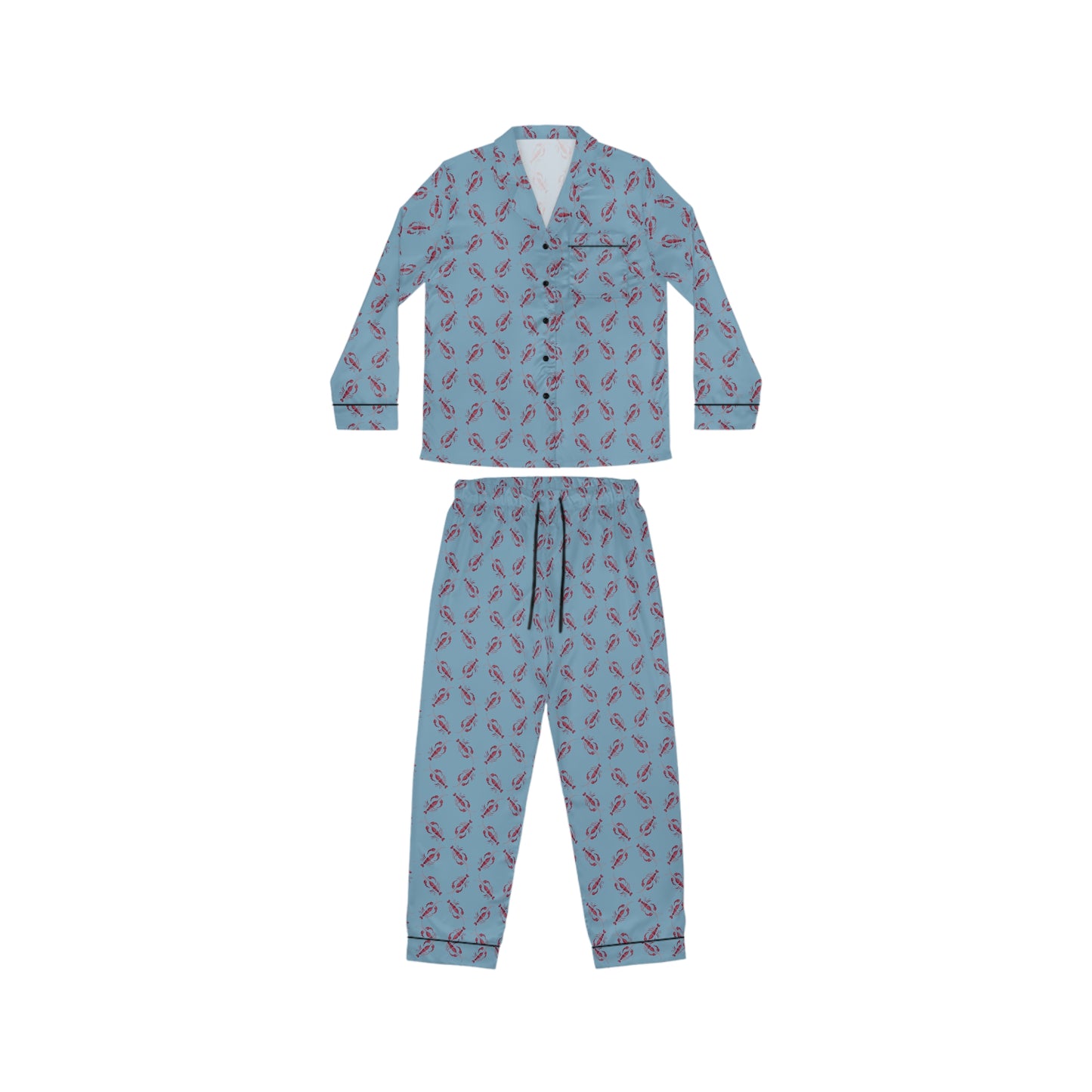 Lobster Women's Satin Pajamas