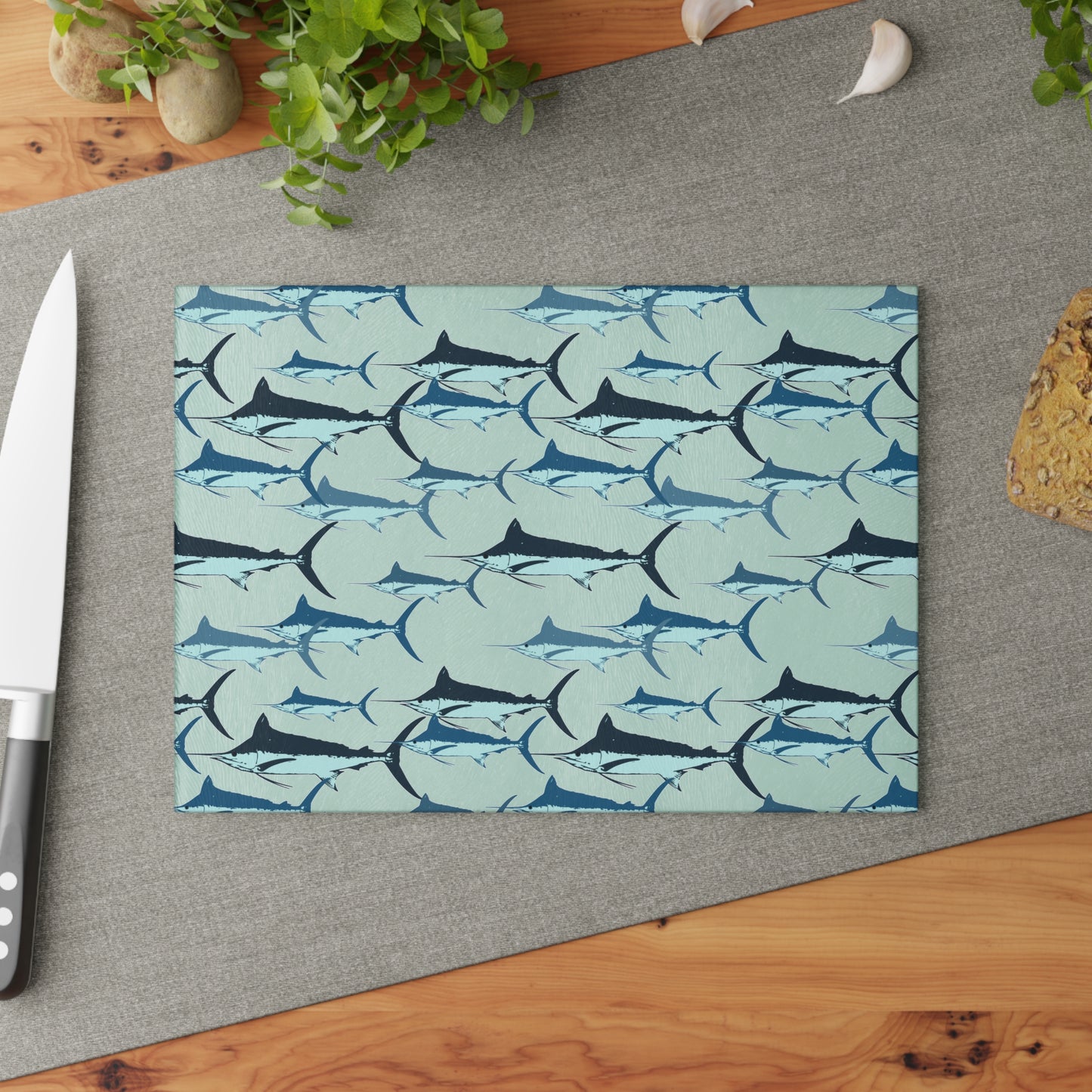 Marlin Glass Cutting Board