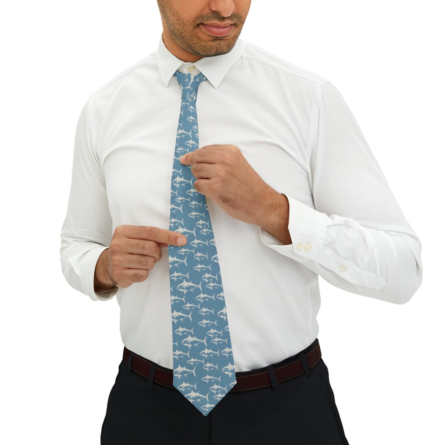 Black Fin Tuna Necktie